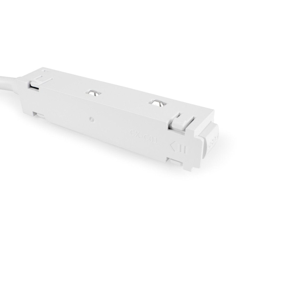 Conector de inicio con cable para carril magnético - 48V - Barcelona Led-Accesorios