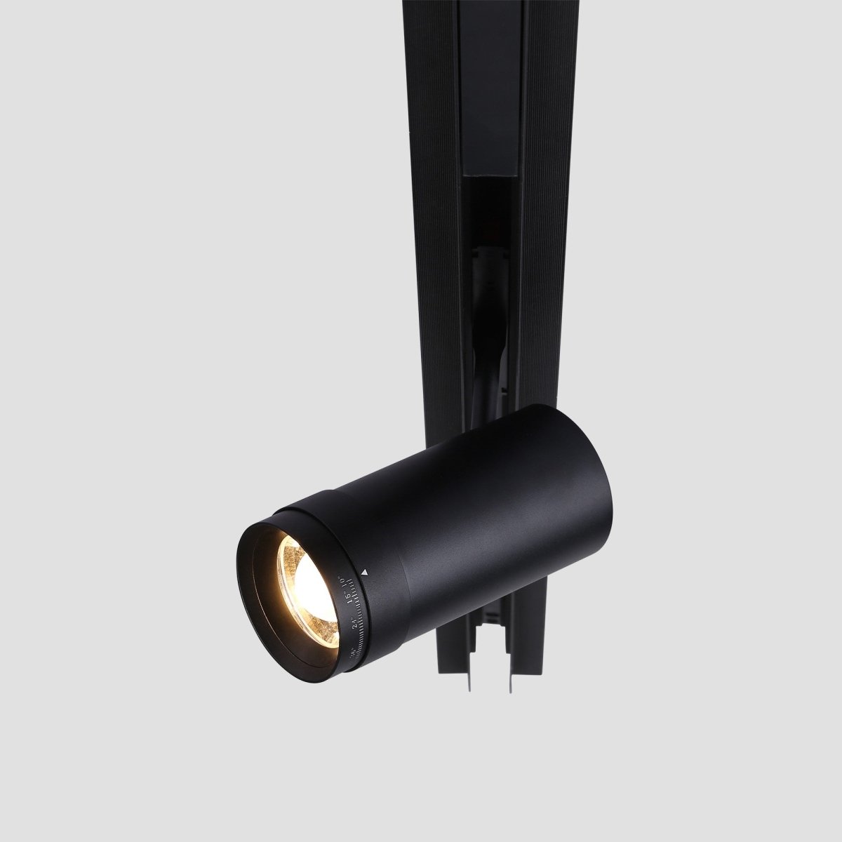 Foco LED para carril magnético con Zoom 10-55º - 48V - 25W - Barcelona Led-
