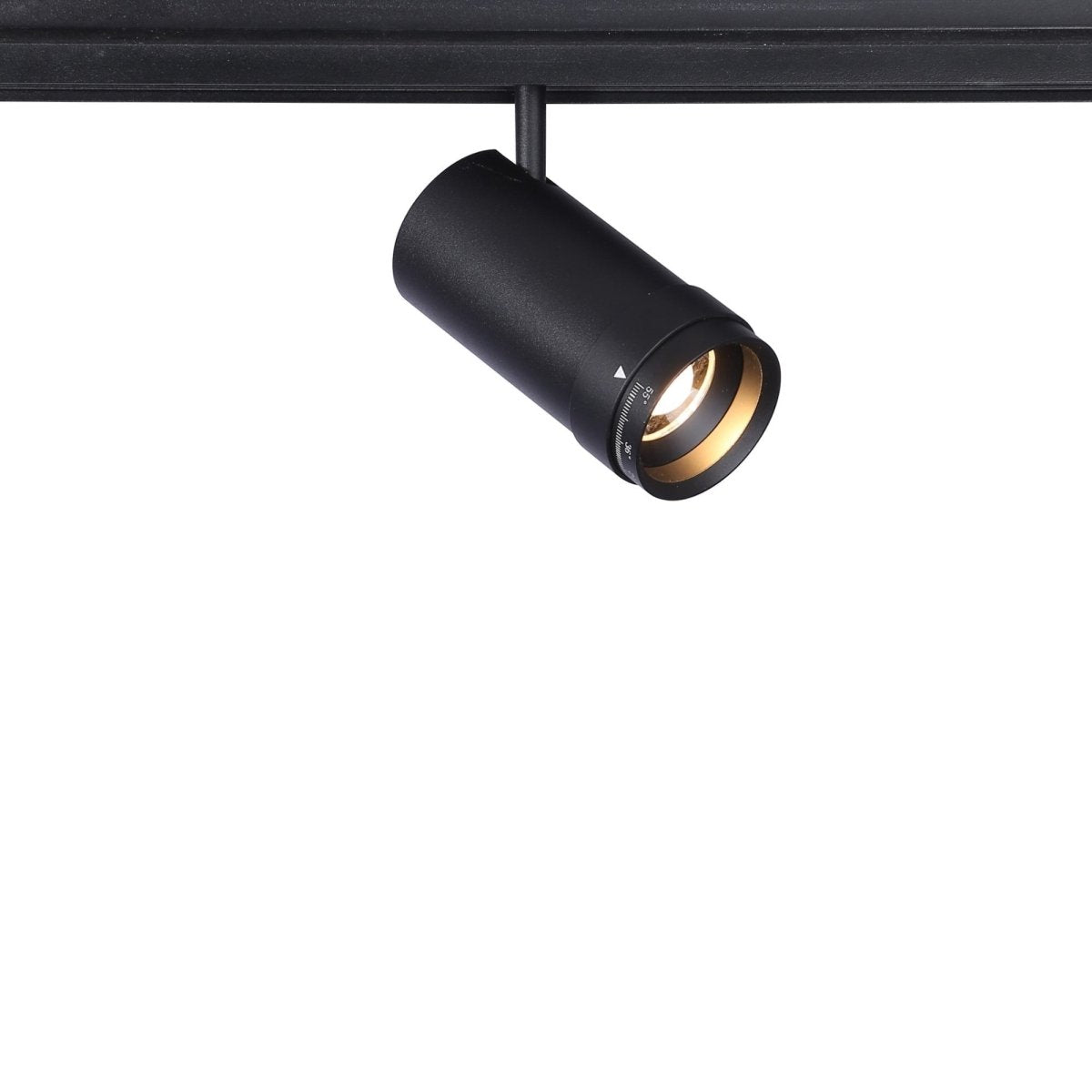 Foco LED para carril magnético con Zoom 10-55º - 48V - 12W - Barcelona Led-