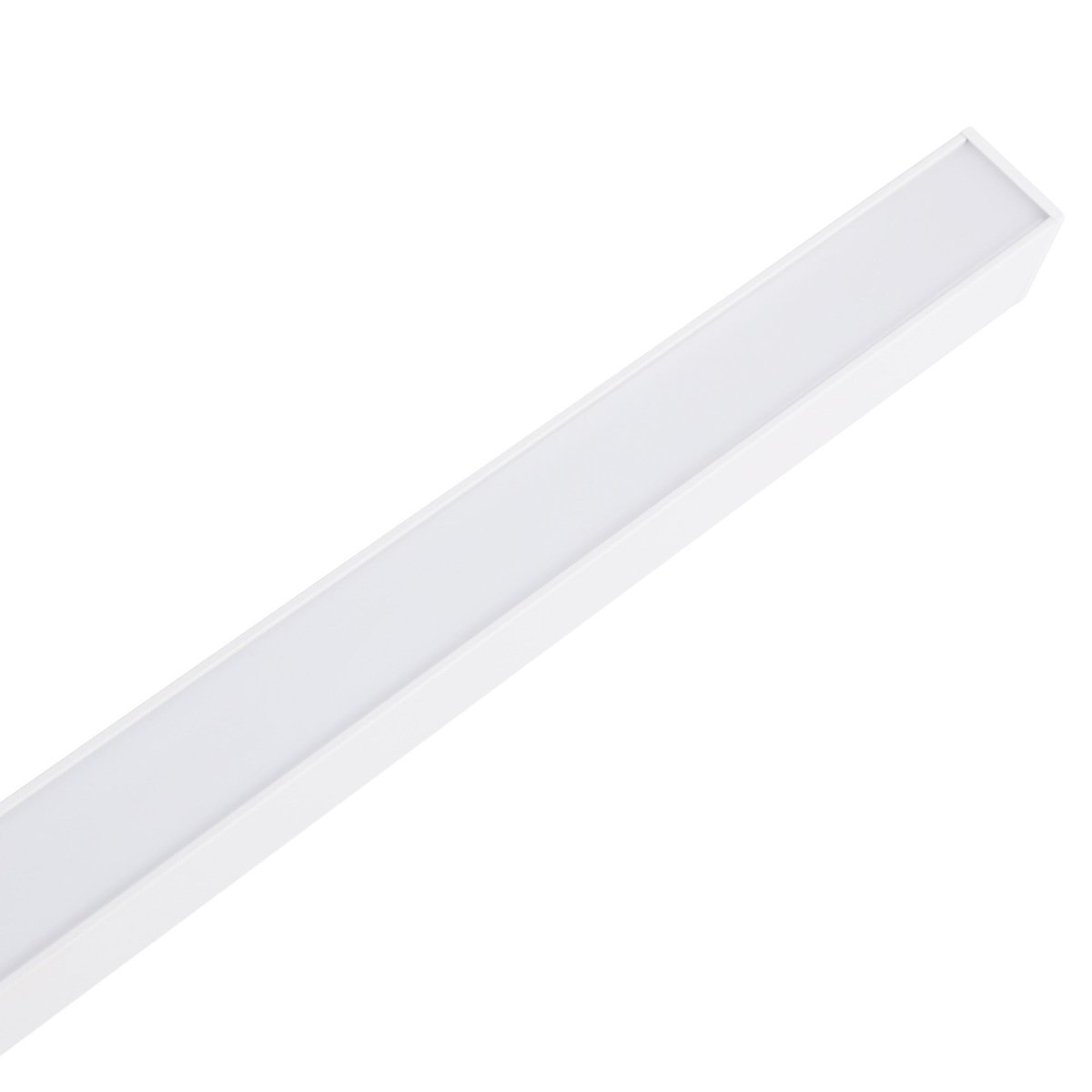 Luminaria lineal LED opal para carril magnético 48V - 20W - Barcelona Led-