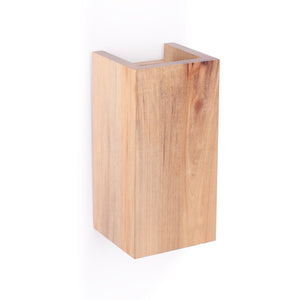 Aplique de pared bidireccional madera "Durga" - 2 x GU10 - Interior (5)