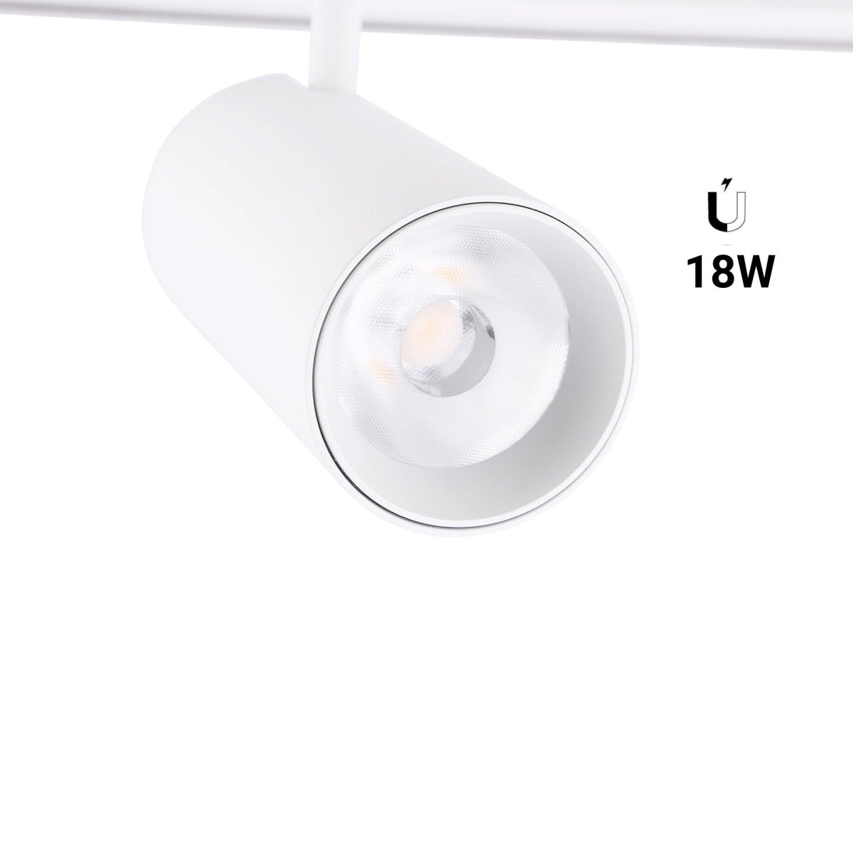 Foco LED para carril magnético 48V - 18W - Barcelona Led-