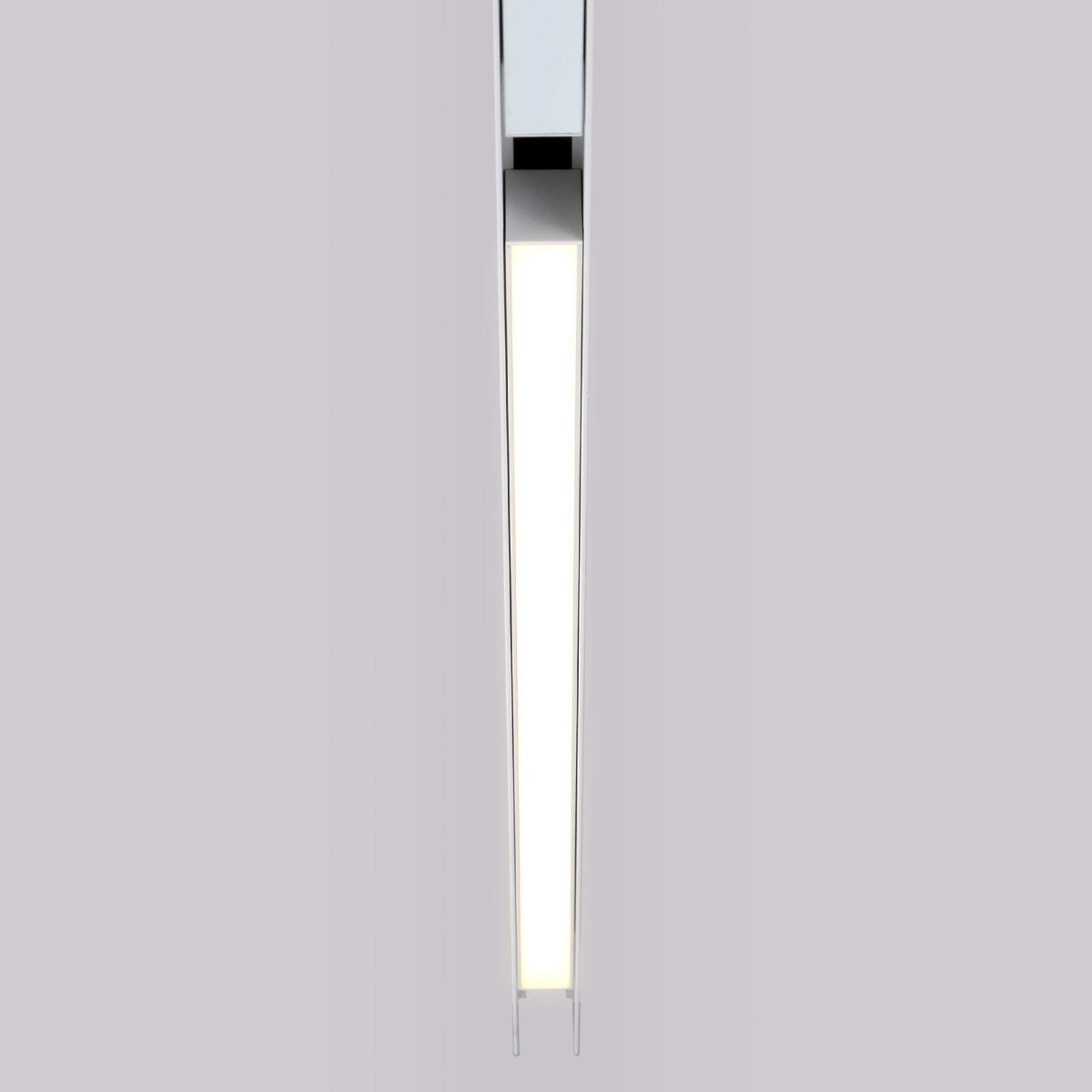 Luminaria lineal LED opal para carril magnético 48V - 20W - Barcelona Led-