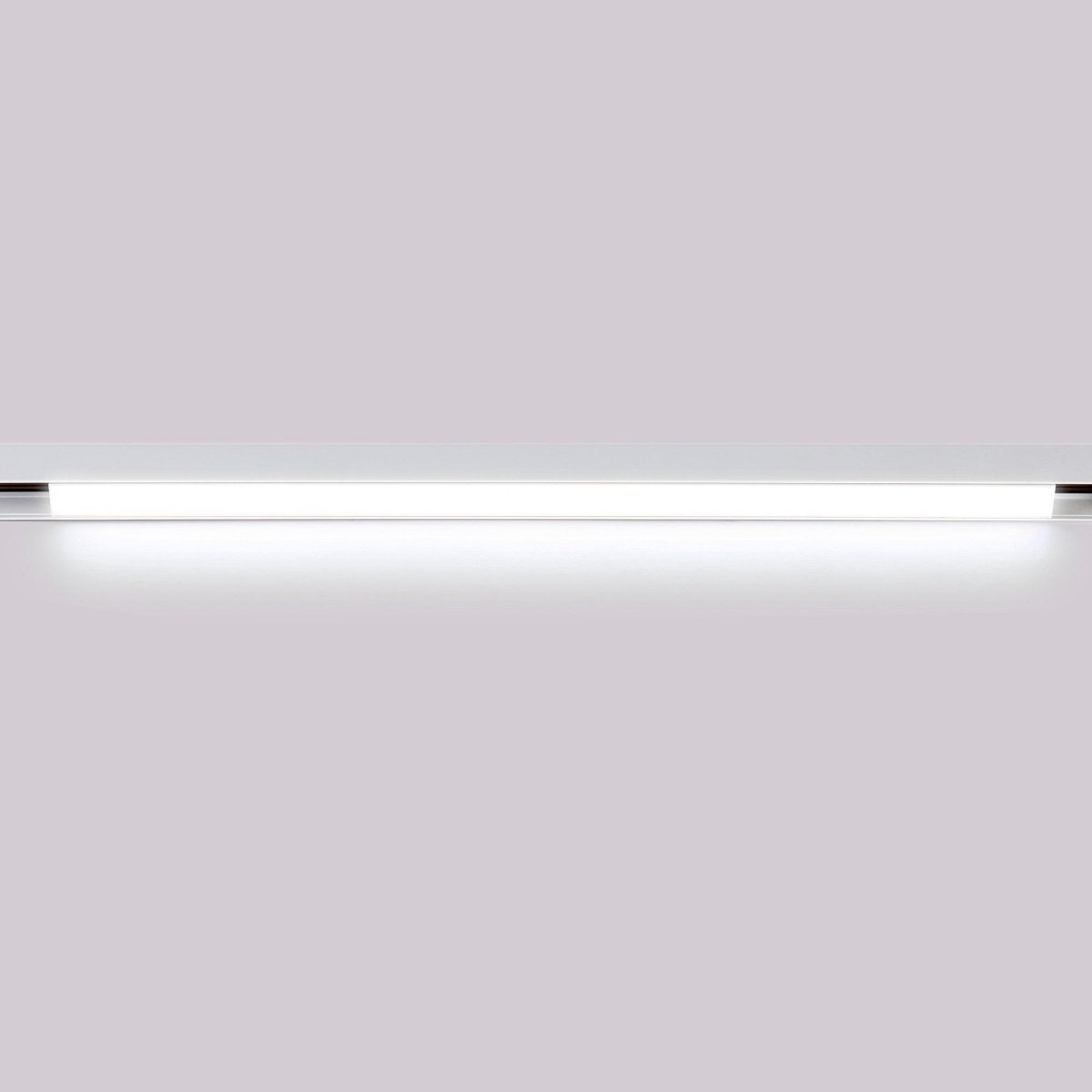 Luminaria lineal LED opal para carril magnético 48V - 20W - Barcelona Led-