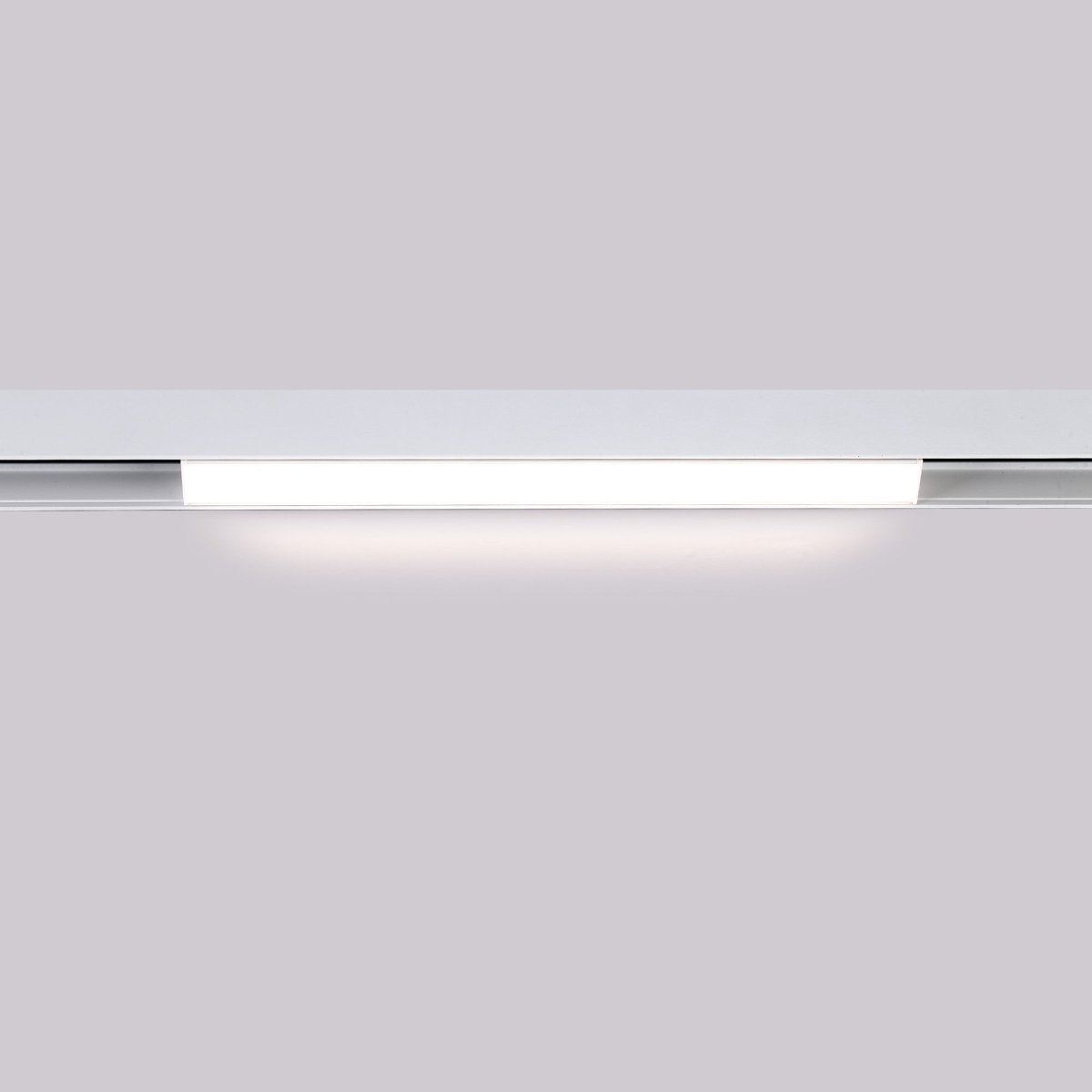Luminaria lineal LED opal para carril magnético 48V - 10W - Barcelona Led-