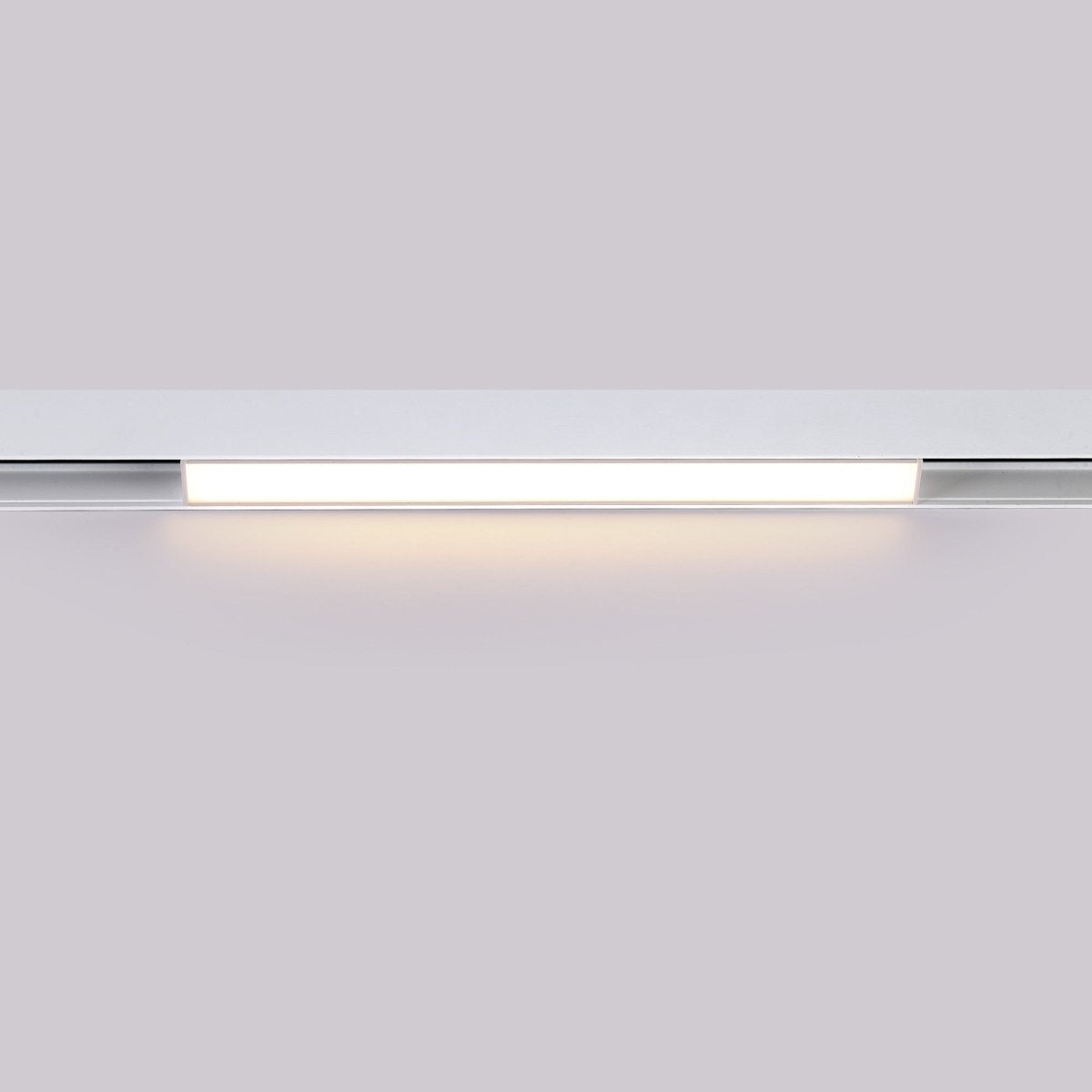Luminaria lineal LED opal para carril magnético 48V - 10W - Barcelona Led-