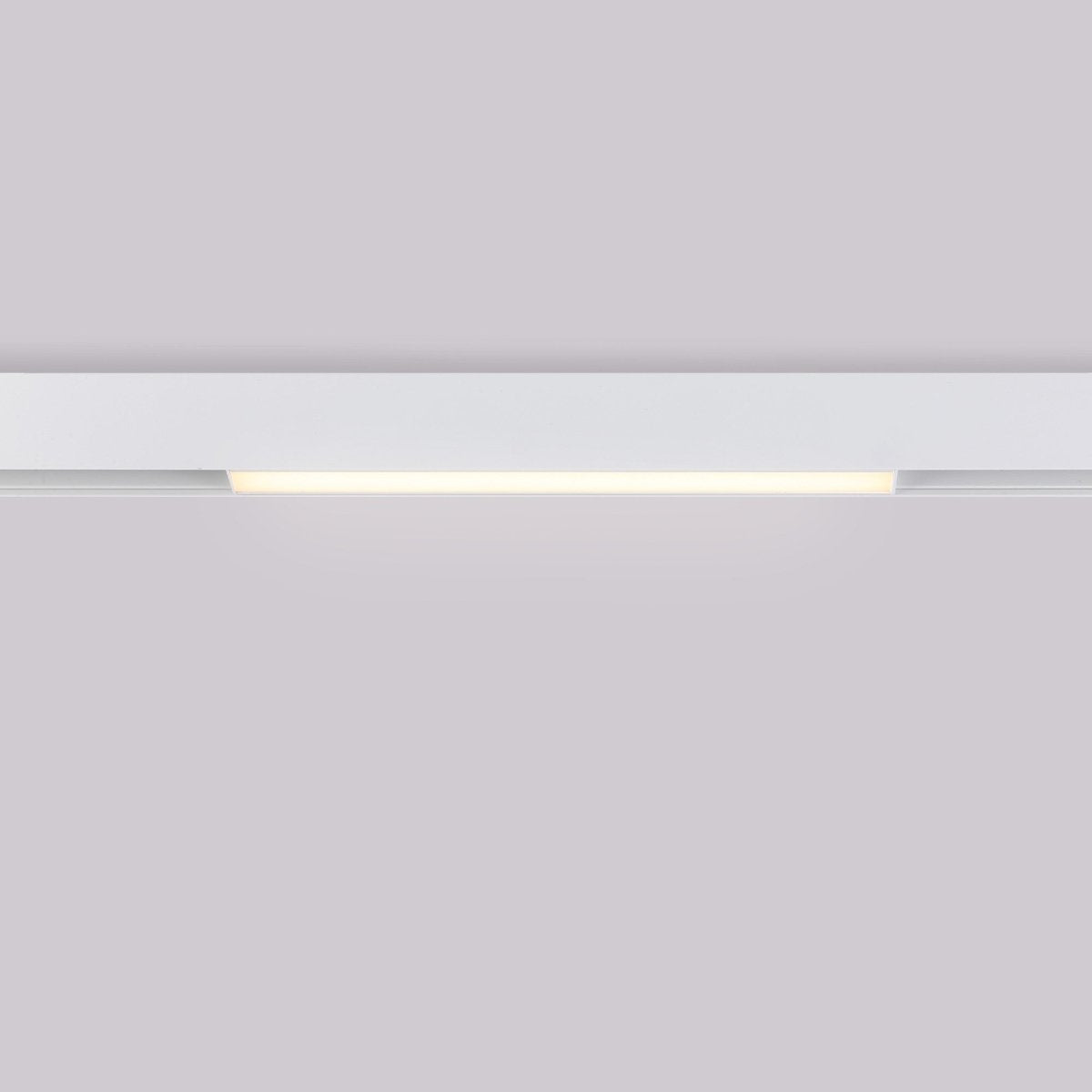 Luminaria lineal LED opal para carril magnético 48V - 10W - Barcelona Led-
