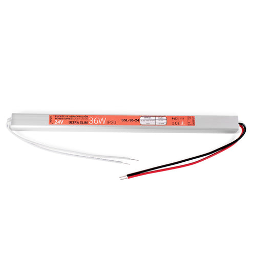 Ultra flaches Netzteil 24V - 36W - IP20
