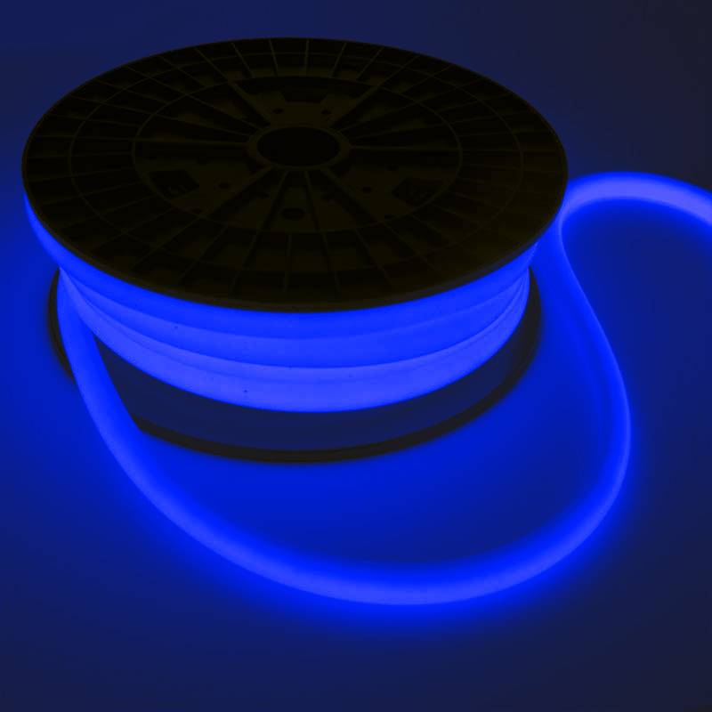 Neón LED flexible 24V DC - 12x12mm - 10 metros -  Kit completo - 180 LED/m - 12W/m - IP65 - Curvatura vertical (3)