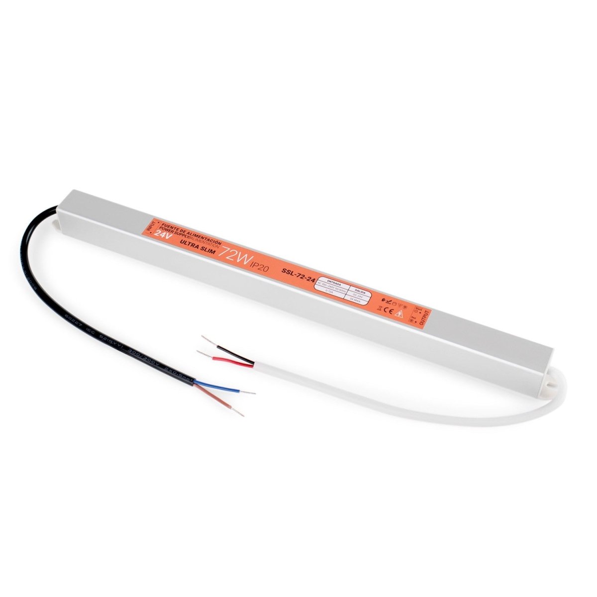Fuente de alimentación ultra slim 24V - 72W - IP20 - Barcelona Led-Material eléctrico