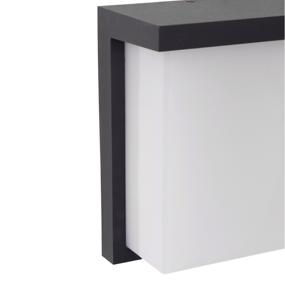 Aplique de pared exterior en aluminio "Block" - Potencia ajustable: 12W-14W-16W - CCT - Barcelona Led-Decoración