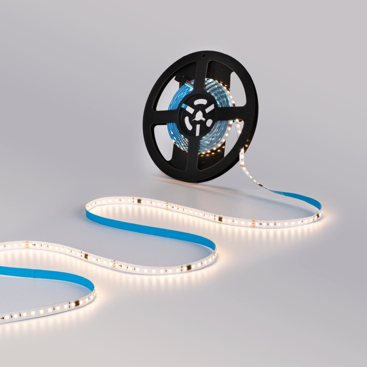 Tira LED monocolor inteligente IC 24V DC - 15W/m - IP20 - 120LED/m - Ancho 10mm - 10 metros - Barcelona Led-