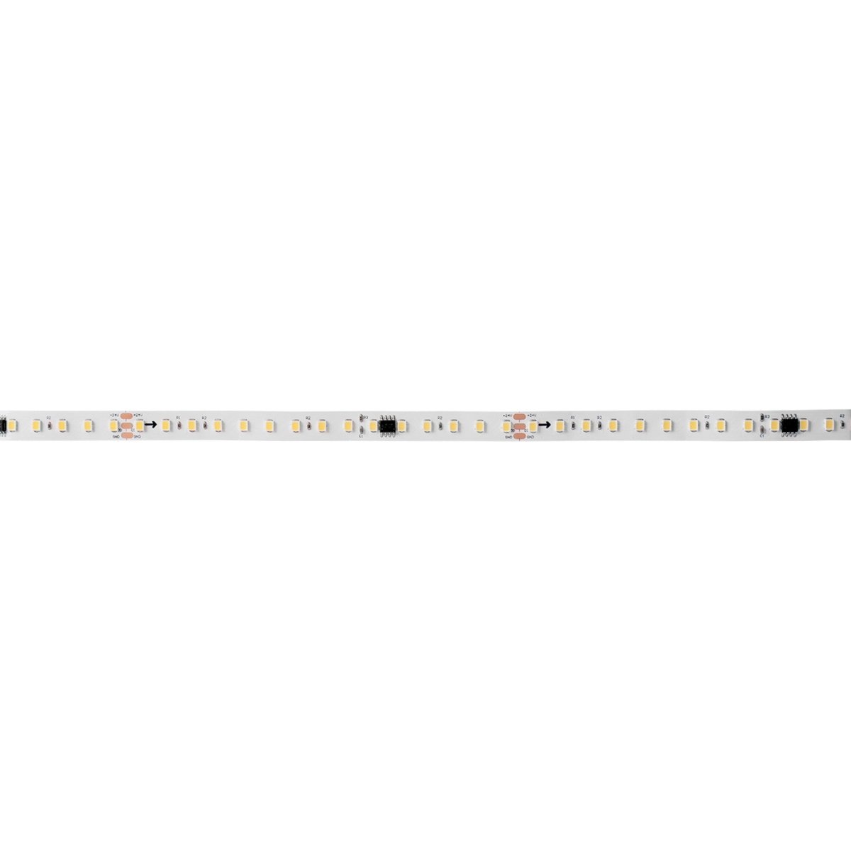 Tira LED monocolor inteligente IC 24V DC - 15W/m - IP20 - 120LED/m - Ancho 10mm - 10 metros - Barcelona Led-