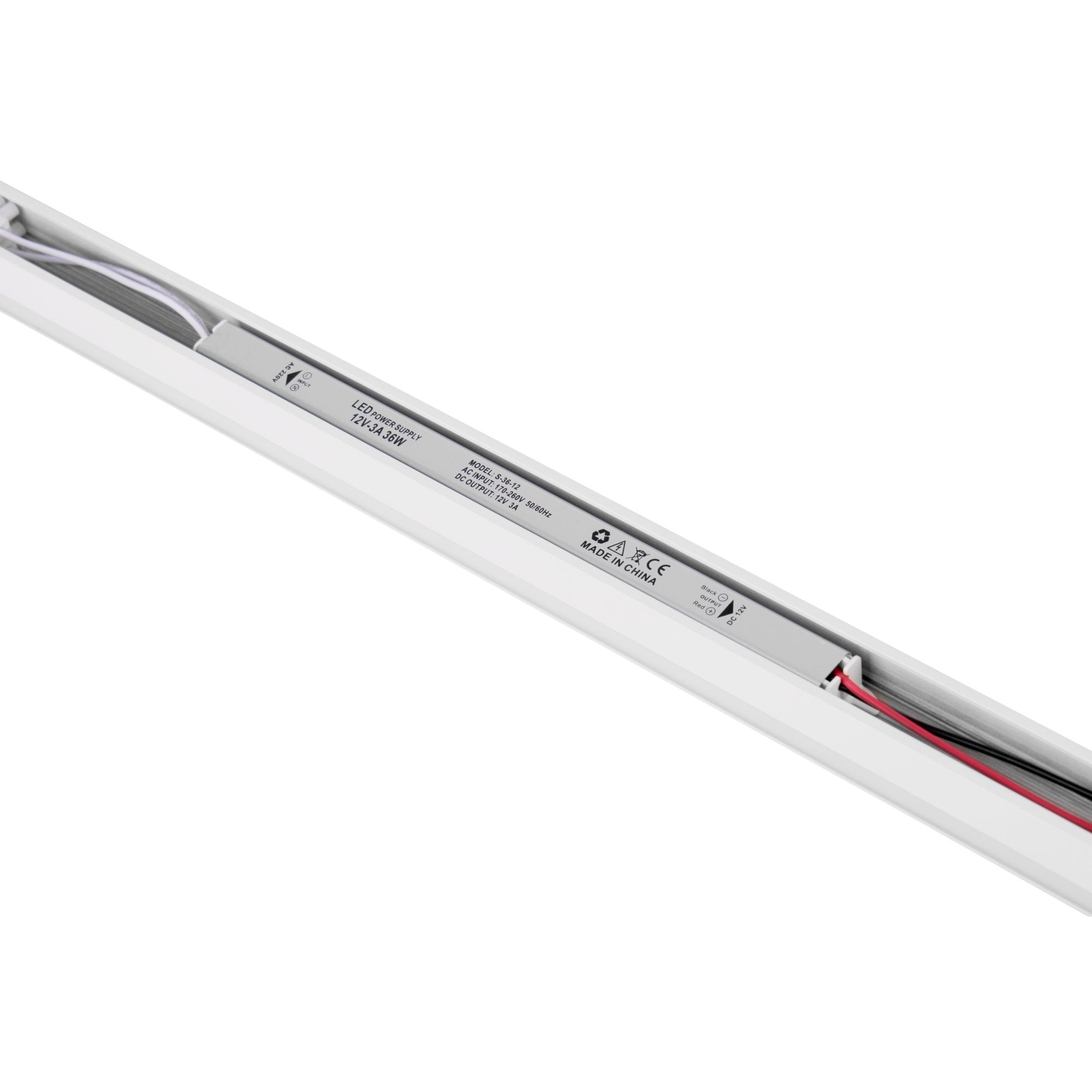 Aplique de pared lineal con LED integrado - 22W - 100cm - IP20 (13)