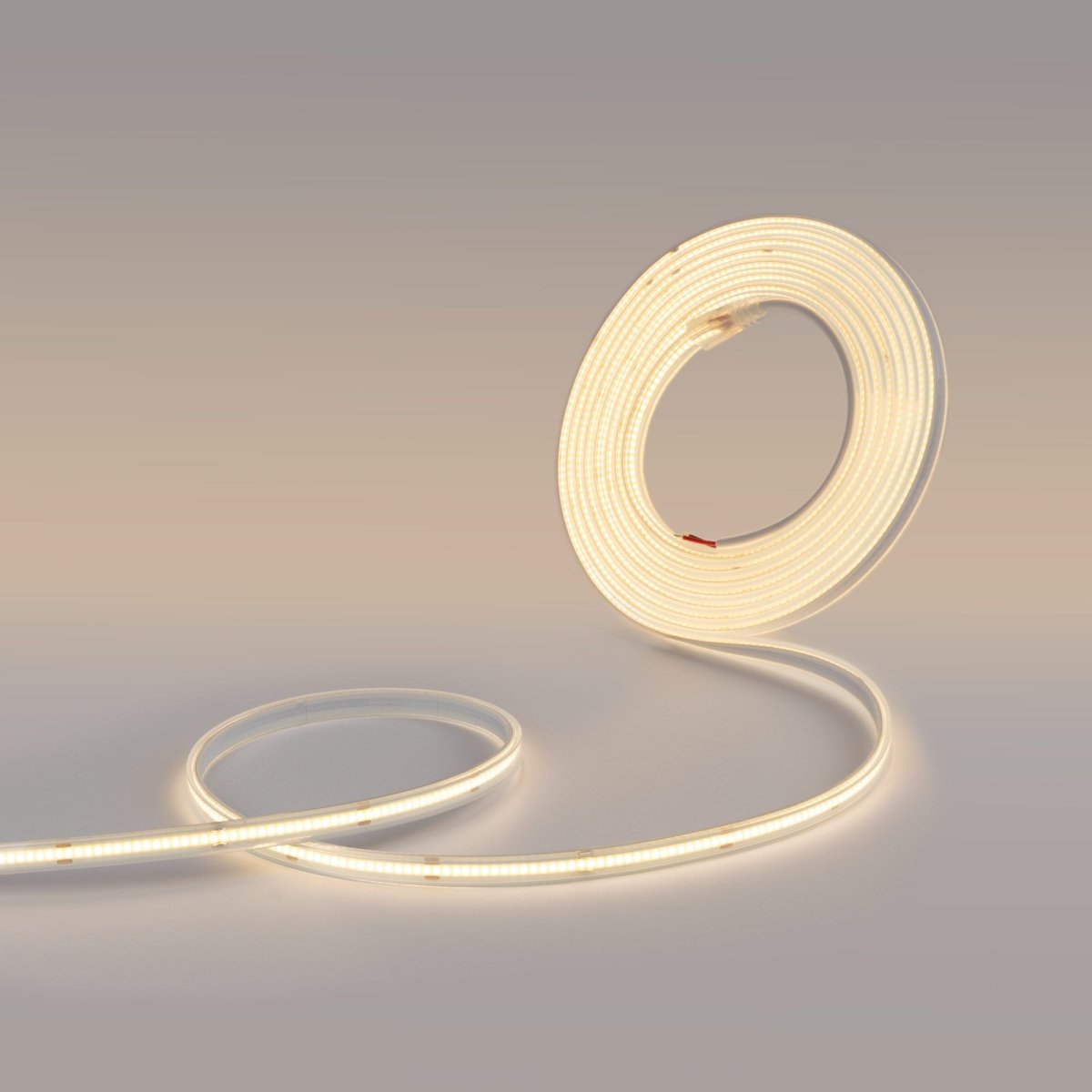 Tira LED COB 24V DC - 12W/m - 10mm - IP67 - Rollo de 5 metros - Corte cada 5cm - Barcelona Led-
