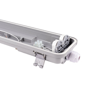 Pantalla estanca ECO CLIMATE - 2 tubos LED T8 - 150cm - Clips plásticos - IP65 (11)