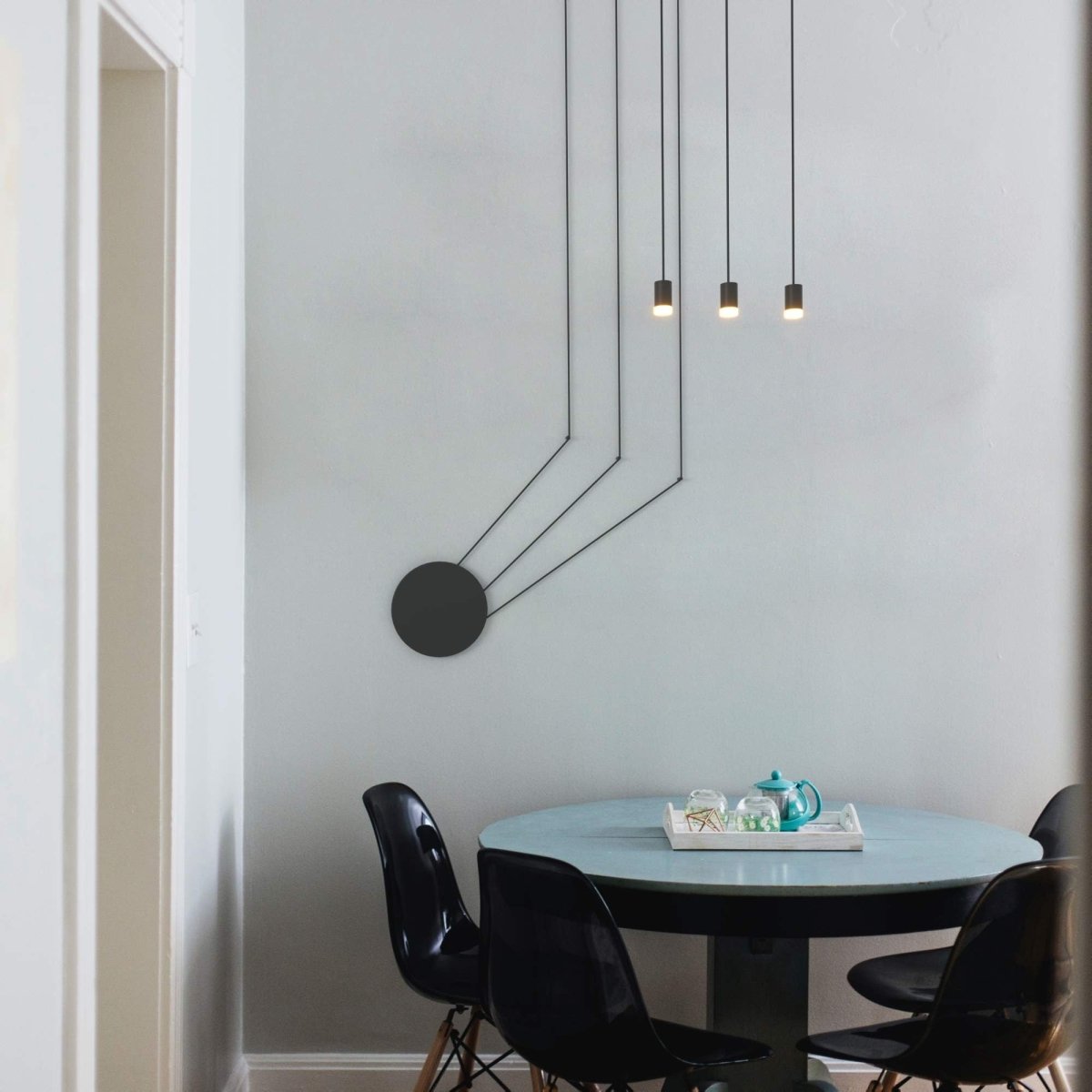 Lámpara colgante de diseño "Nébula" - 3x6W - Barcelona Led-Decoración