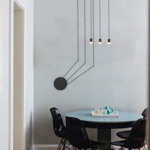 Lámpara colgante de diseño "Nébula" - 3x6W (14)