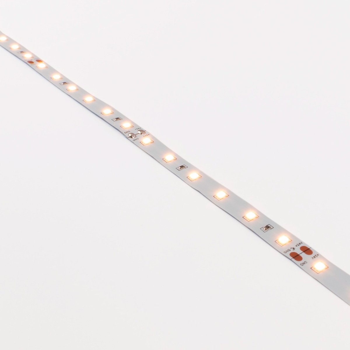 Tira LED 24V DC - 12W/m - Monocolor- 10mm - IP20 - 5 metros - SMD2835 60ch/m (3)