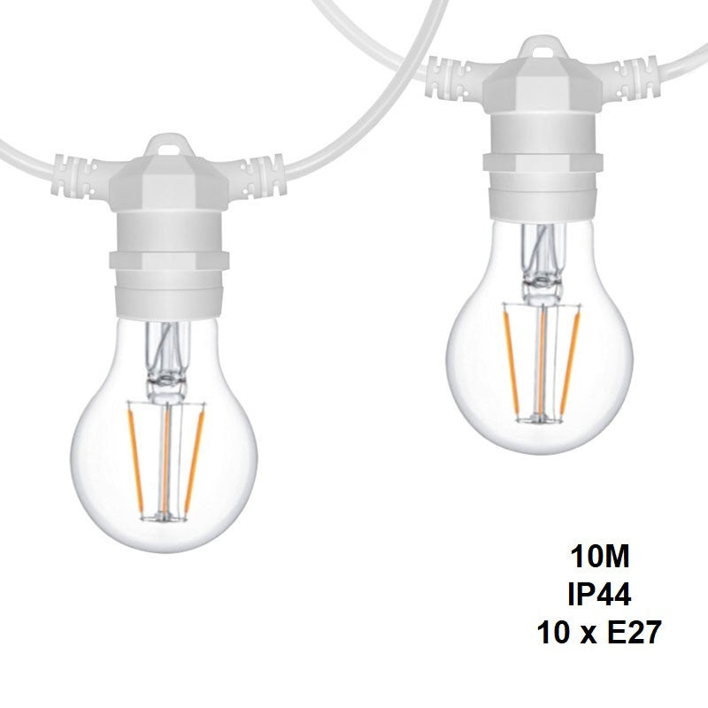 Guirnalda decorativa exterior 10 metros - IP44 (20)