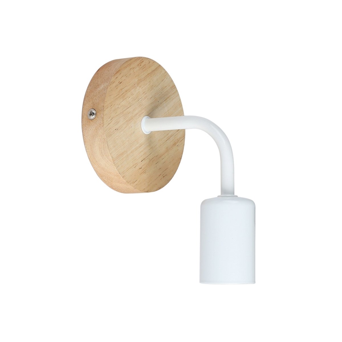 Aplique de pared de madera y metal "Morgan" - Barcelona Led-Decoración