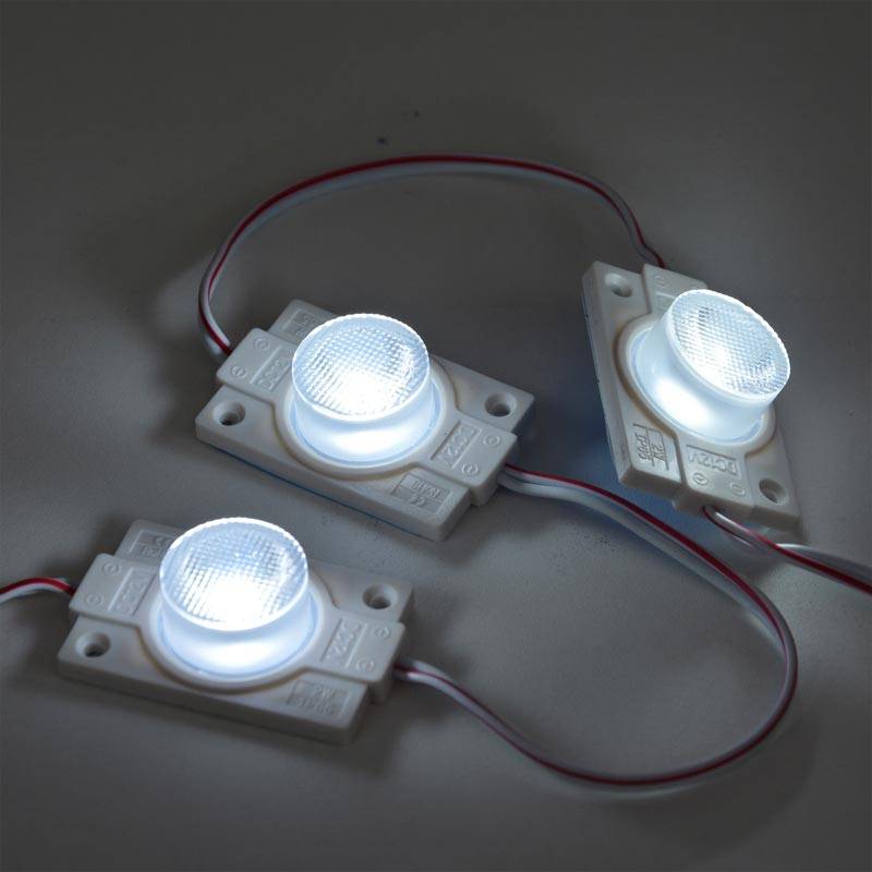 Módulo LED para rótulos luminosos - SMD3030 - 2W - 12V - IP65 (3)