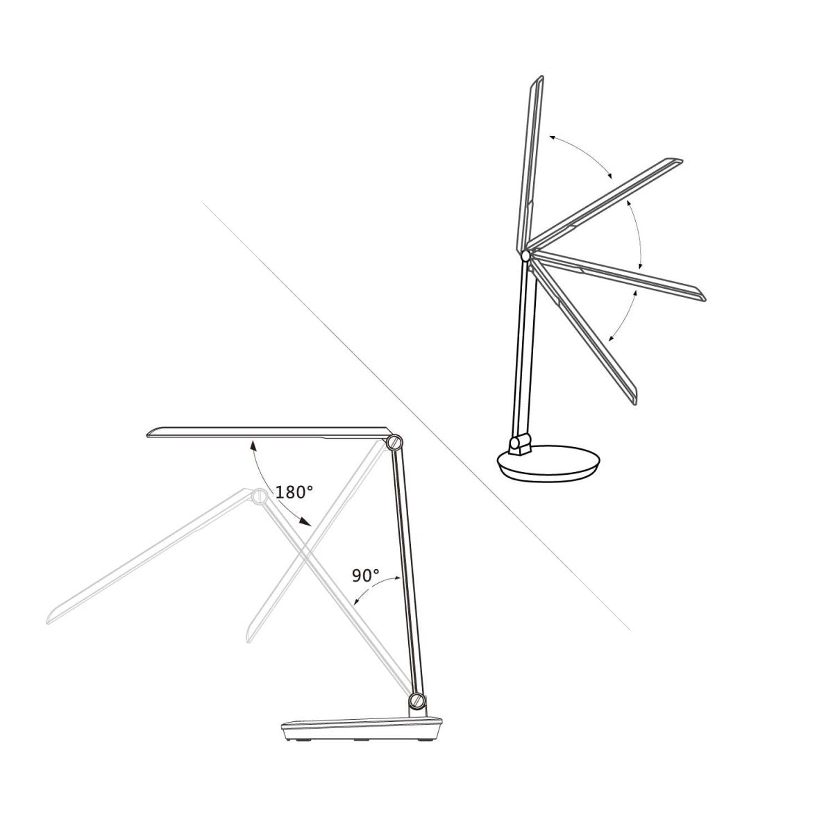 Lámpara de escritorio LED con USB - Regulable - CCT - 4W - Barcelona Led-Decoración