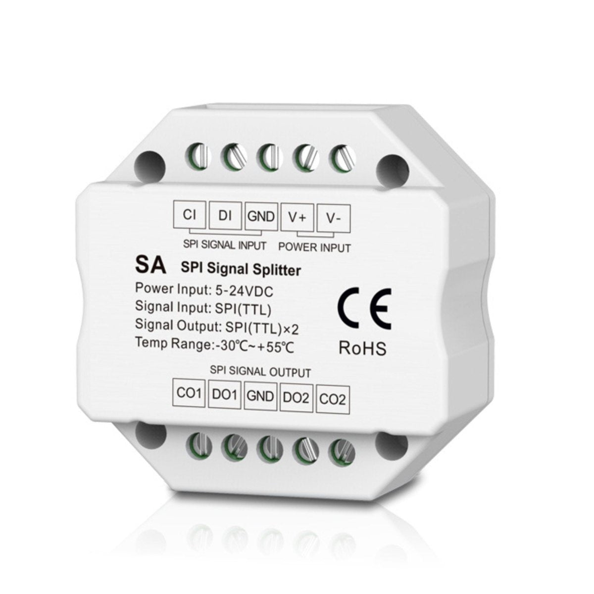 Splitter de señal RGB / RGBW - SPI - 5-24VDC - Barcelona Led-Control y regulación