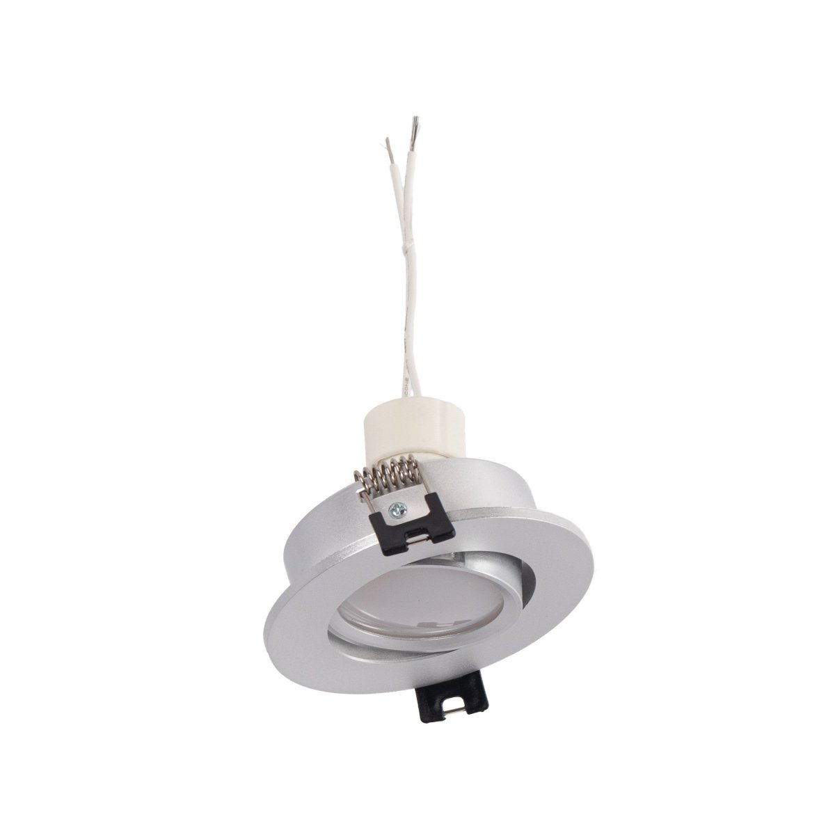 KIT x 10 - Aro downlight basculante + Bombilla GU10 5W + Casquillo GU10 - Barcelona Led-