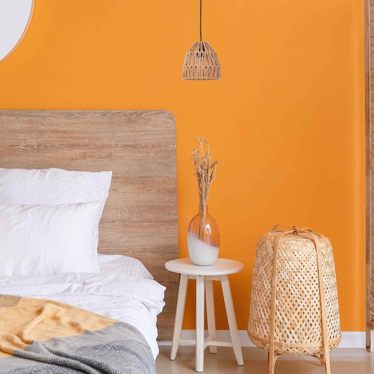 Lampara colgante papel trenzado "Rems" - E27 - Barcelona Led-Decoración