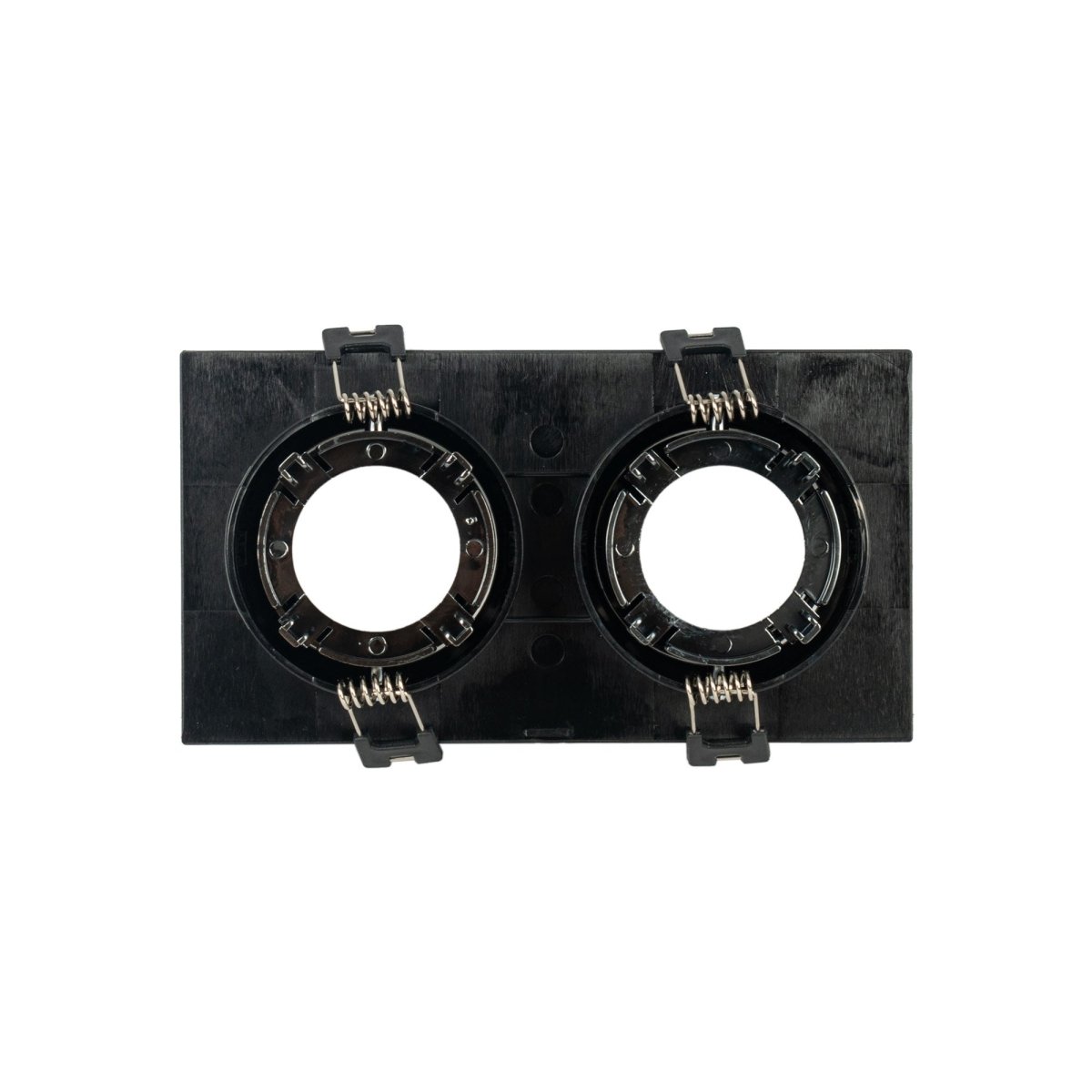 Aro downlight cuadrado basculante doble GU10 / MR16 - Bajo UGR - Corte 75 x 150mm - Barcelona Led-