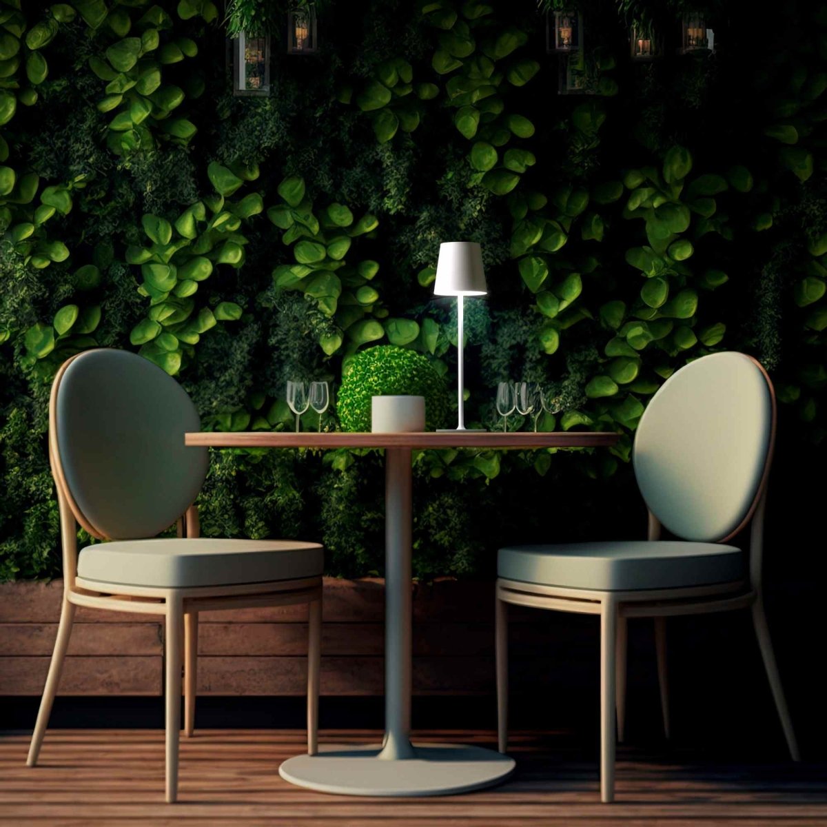 Lámpara de mesa portátil LED CCT "Laura" - 1,5W - Táctil - Intensidad regulable - Barcelona Led-Decoración