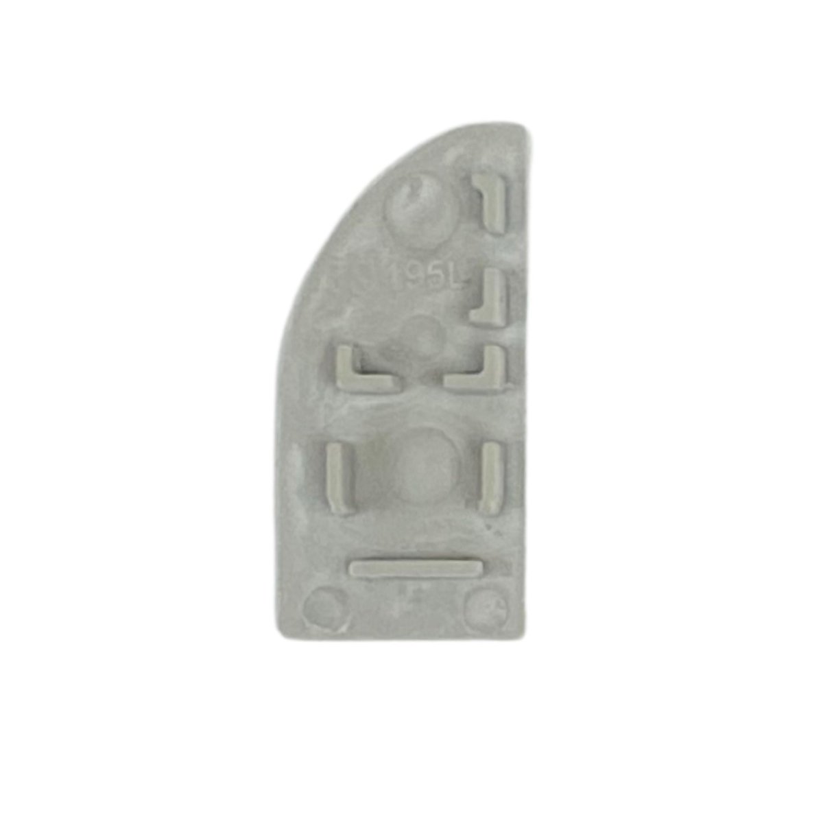 Tapa para perfil de aluminio 15.4 x 32.2 mm - Barcelona Led-Accesorios