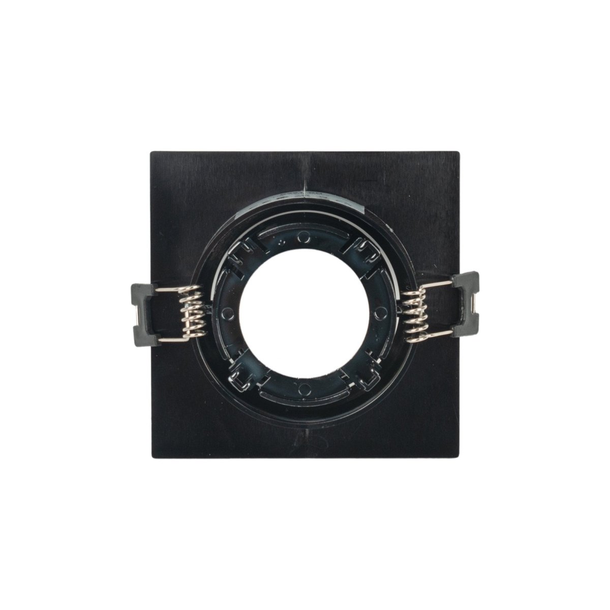 Aro downlight cuadrado basculante para bombilla GU10 / MR16 - Bajo UGR - Corte Ø75 mm - Barcelona Led-