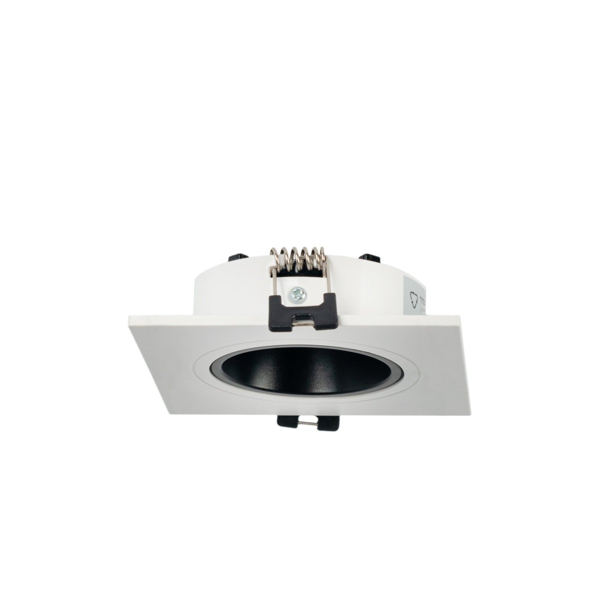 Aro downlight cuadrado basculante para bombilla GU10 / MR16 - Bajo UGR - Corte Ø75 mm - Barcelona Led-