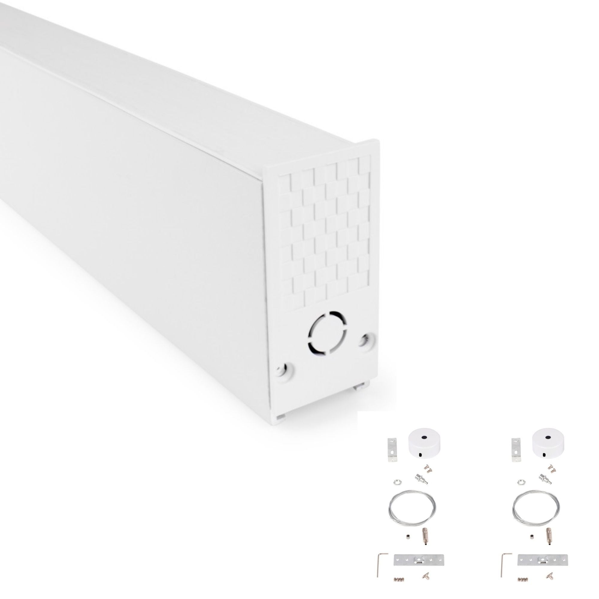 Carril magnético 48V + kit de suspensión - 1 metro (8)