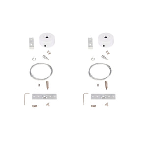 Carril magnético 48V + kit de suspensión - 1 metro (9)