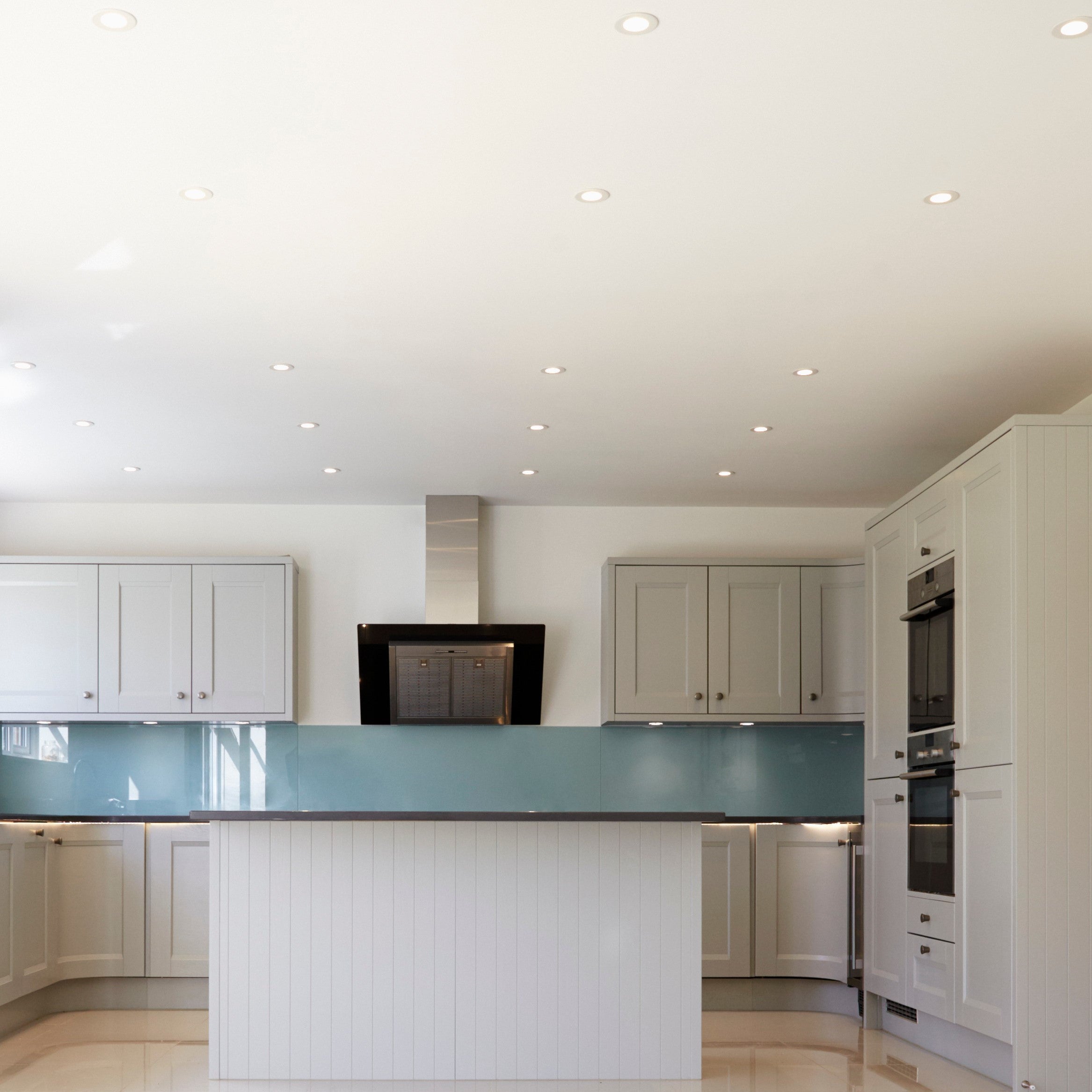 Aro downlight circular basculante para bombilla GU10 / MR16 - Bajo UGR - Corte Ø75 mm (39)