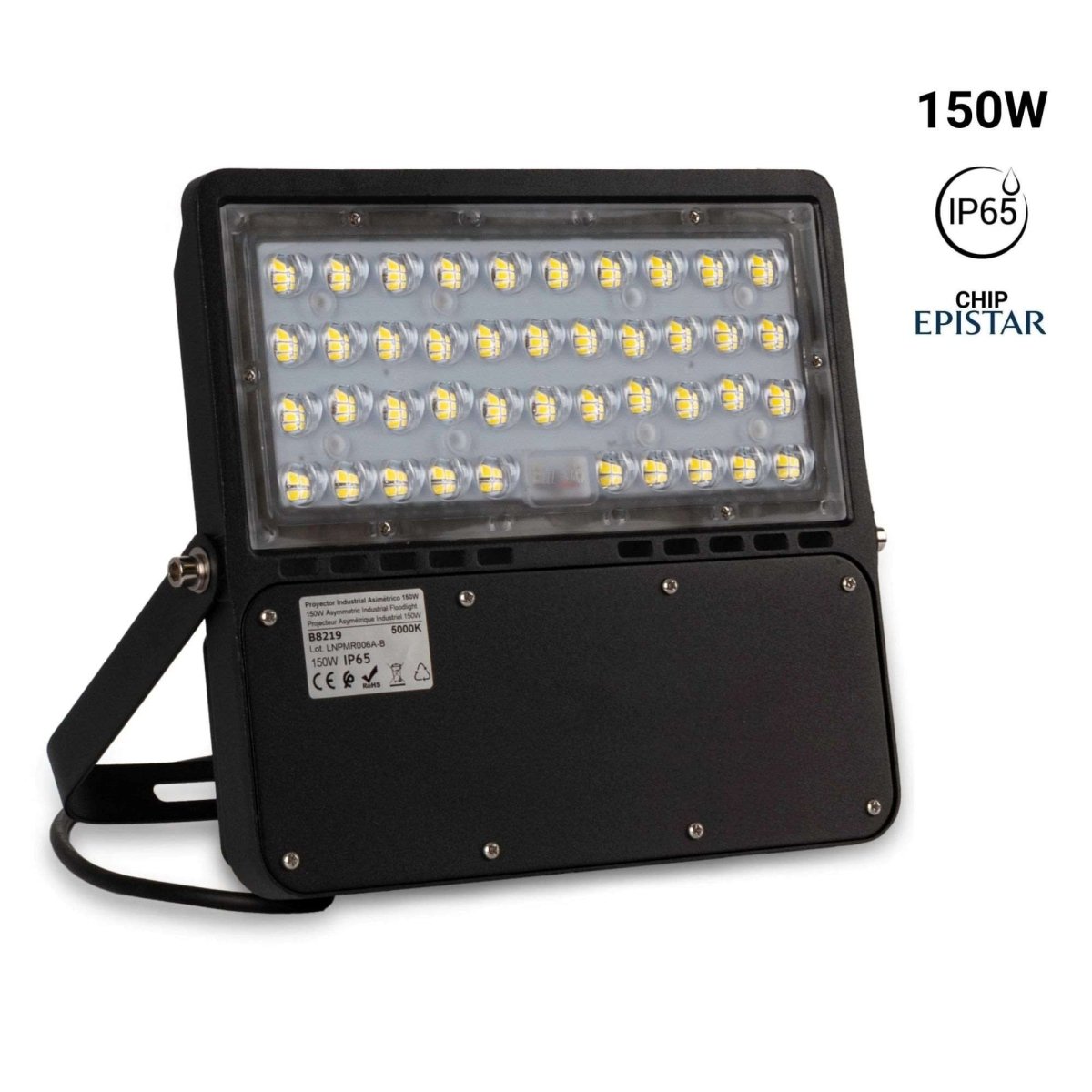 Proyector LED asimétrico exterior 150W - 18600 lm- IP65 - Barcelona Led-