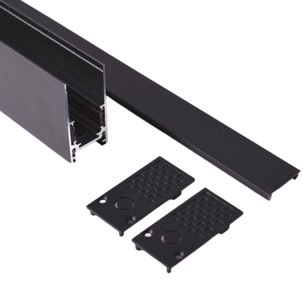 Tapa inicio/fin para carril magnético empotrable, de integración y de superficie - Barcelona Led-Accesorios