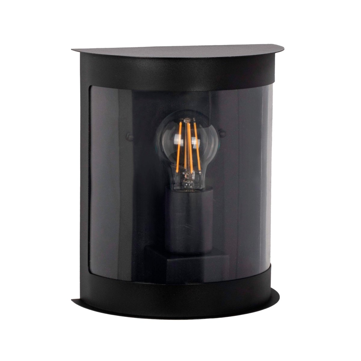 Aplique de pared exterior en aluminio "Dona" - IP44 - E27 - Barcelona Led-Decoración