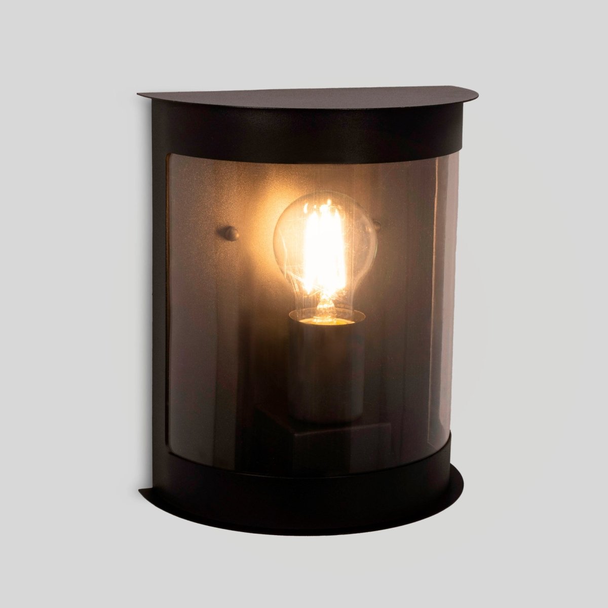 Aplique de pared exterior en aluminio "Dona" - IP44 - E27 - Barcelona Led-Decoración