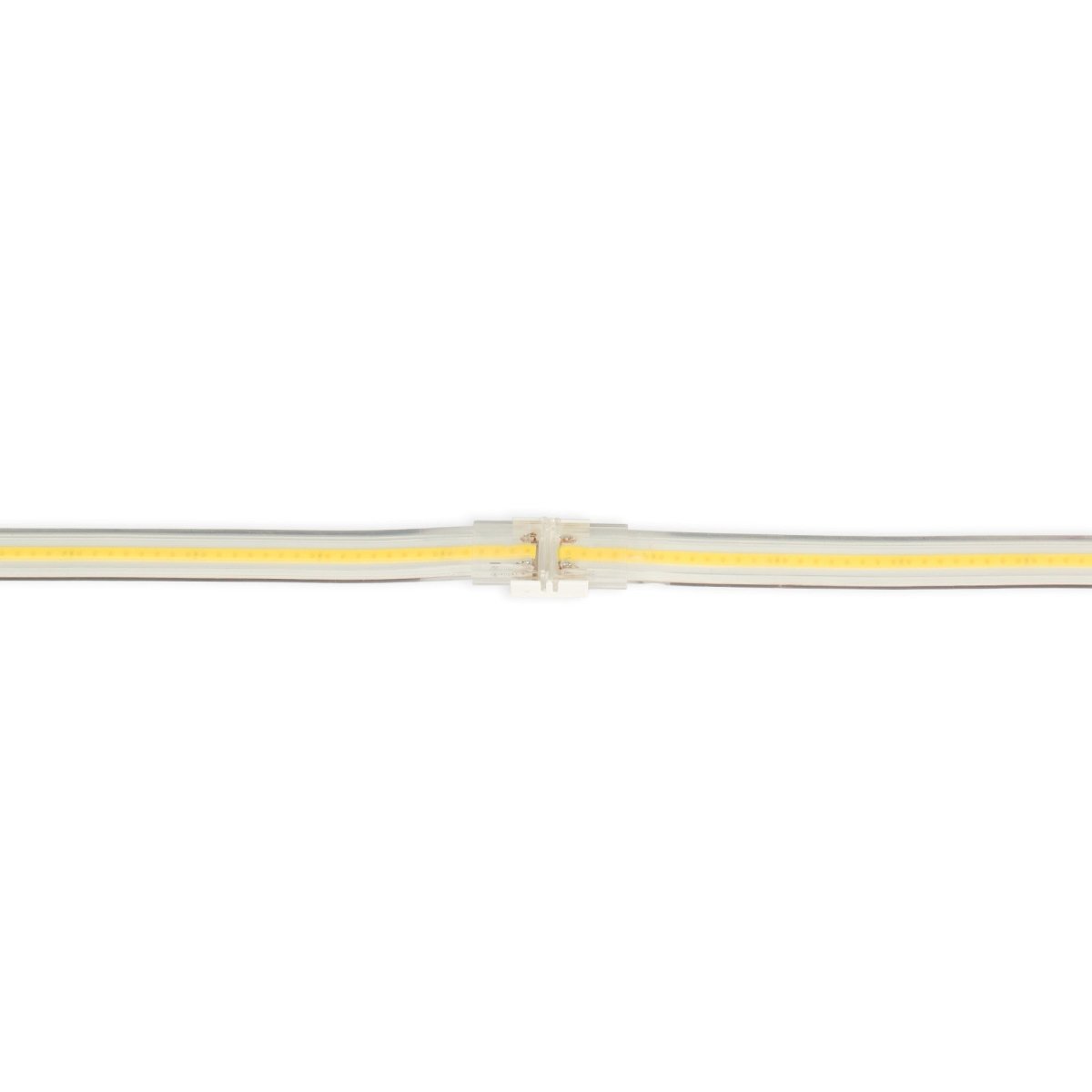 Conector estanco recto tira LED COB 220V - 2 pines- Tira 12mm - IP67 - Barcelona Led-Accesorios