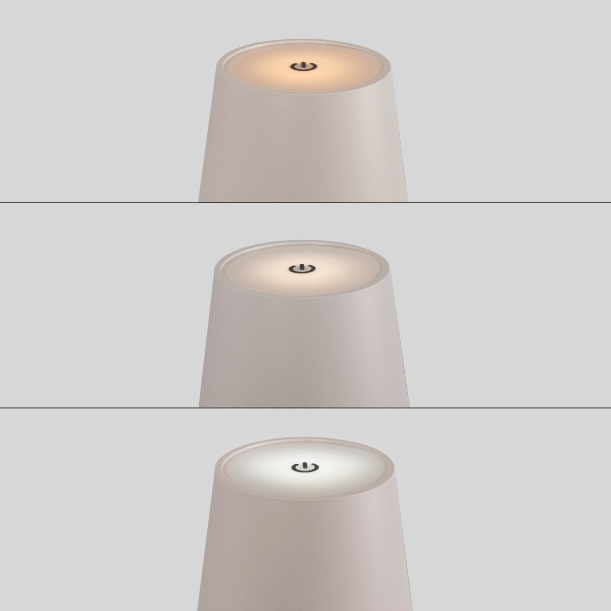 Lámpara de mesa portátil LED CCT "Laura" - 1,5W - Táctil - Intensidad regulable - Barcelona Led-Decoración