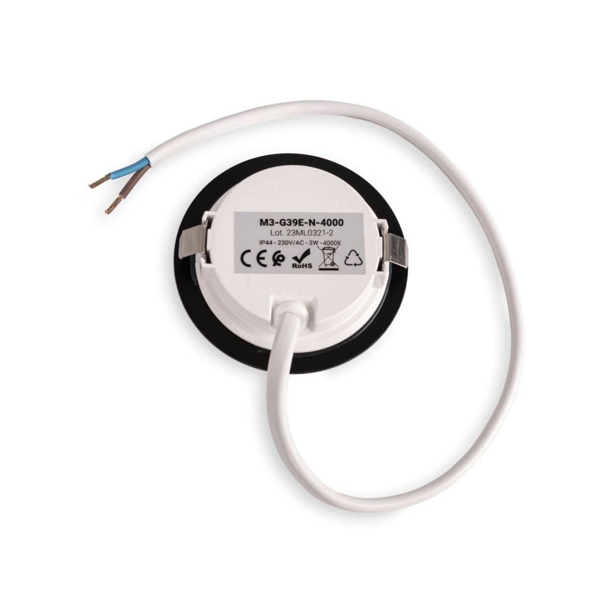 Downlight LED bajo mueble empotrable 2W 220V AC - IP44 - Barcelona Led-