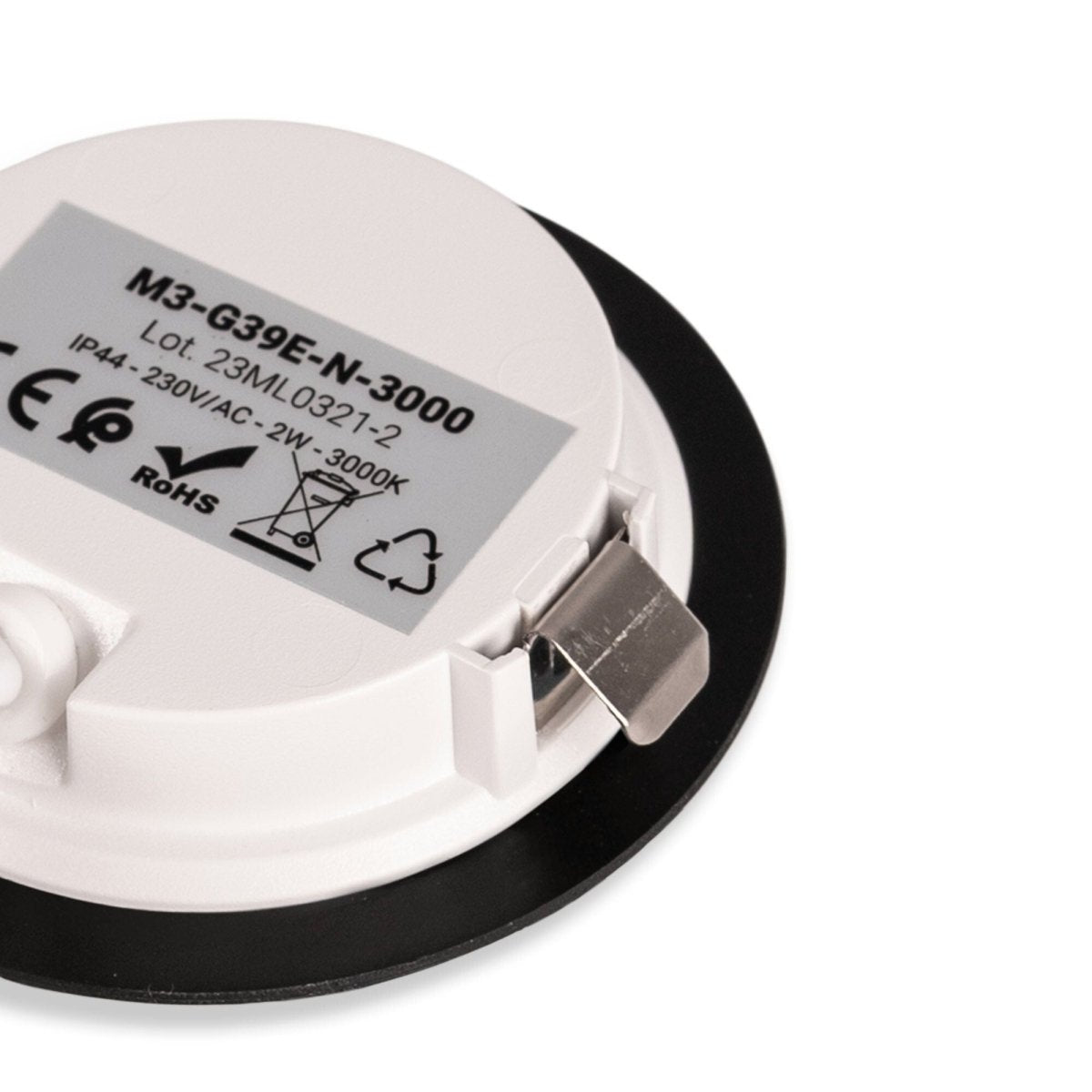 Downlight LED bajo mueble empotrable 2W 220V AC - IP44 - Barcelona Led-