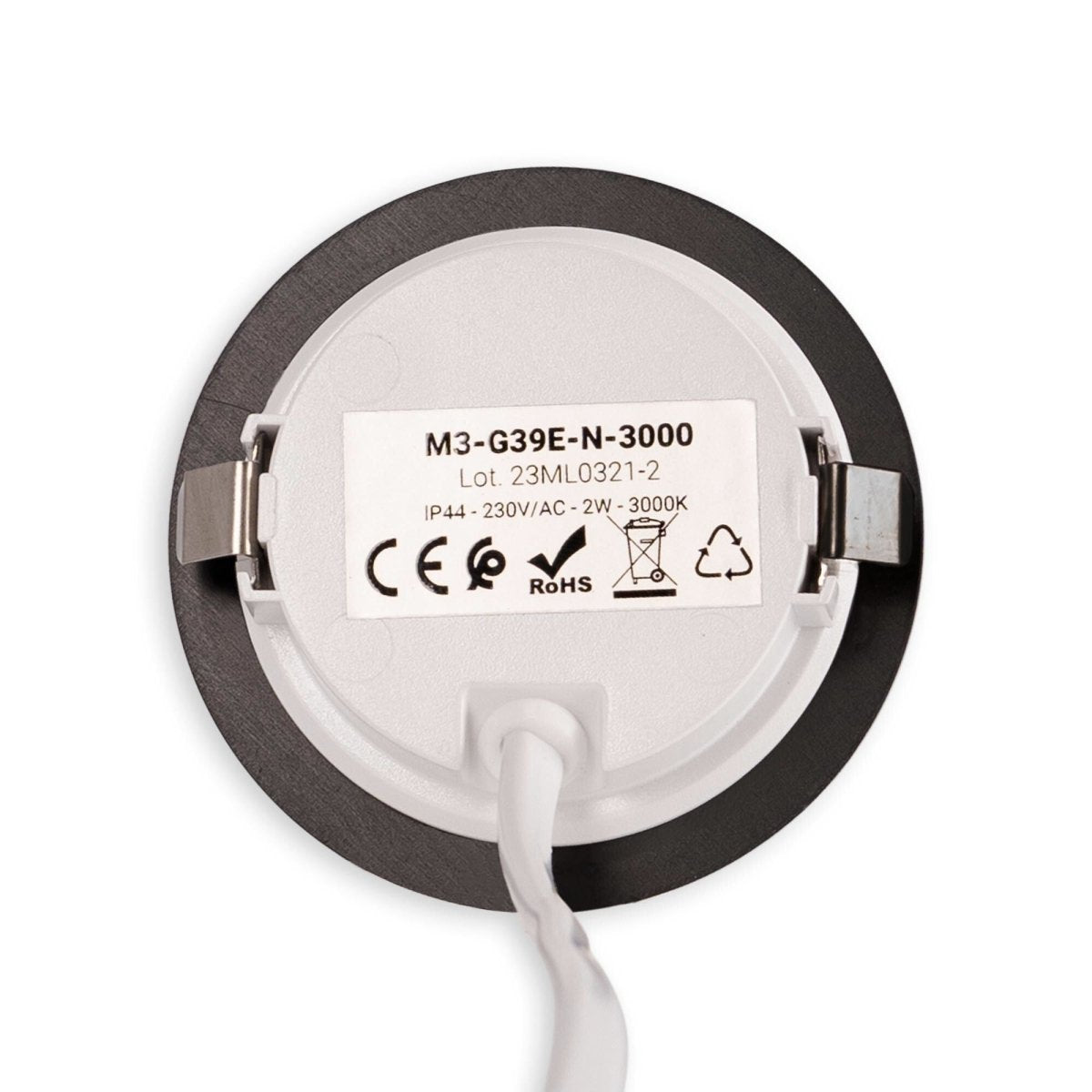Downlight LED bajo mueble empotrable 2W 220V AC - IP44 - Barcelona Led-
