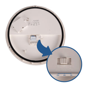 Plafón LED techo estanco CCT - 30W - Ø35cm - 3180lm - IP65 (6)