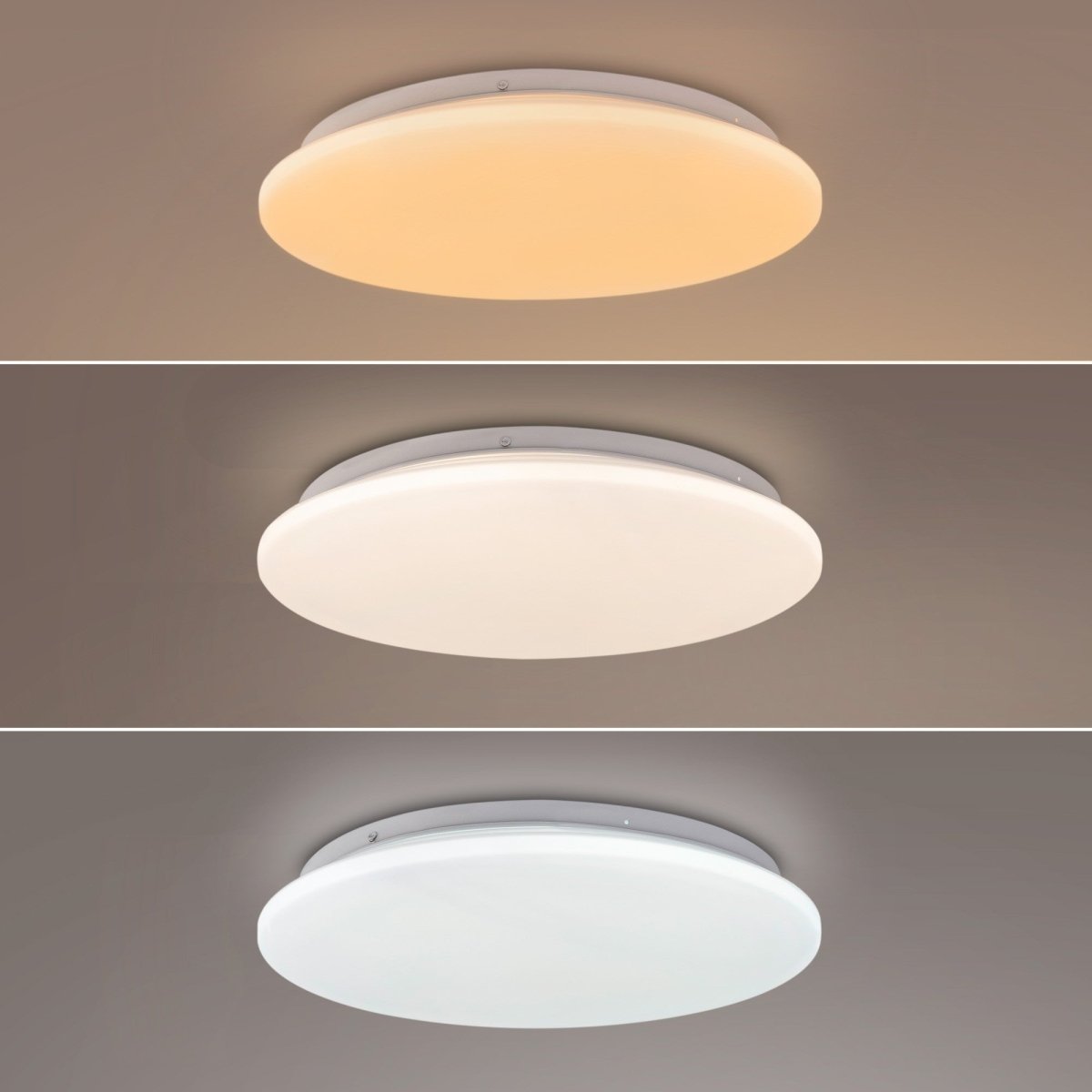 Plafón LED circular de superficie 24W CCT - Ø38cm - 1780lm - IP20 - Barcelona Led-