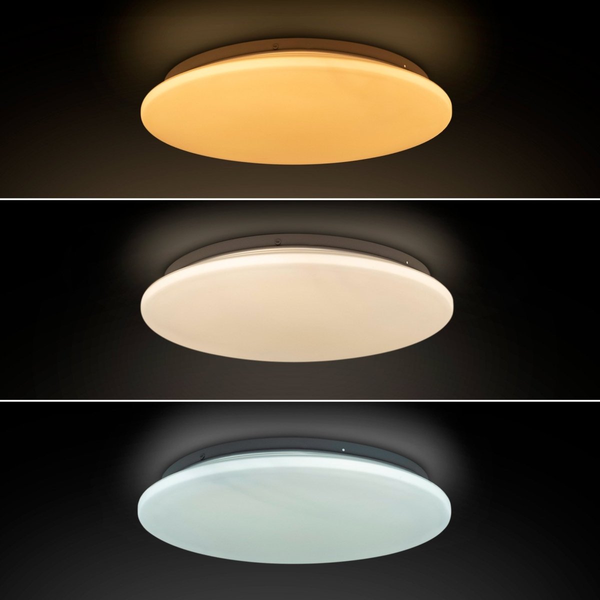 Plafón LED circular de superficie 24W CCT - Ø38cm - 1780lm - IP20 - Barcelona Led-